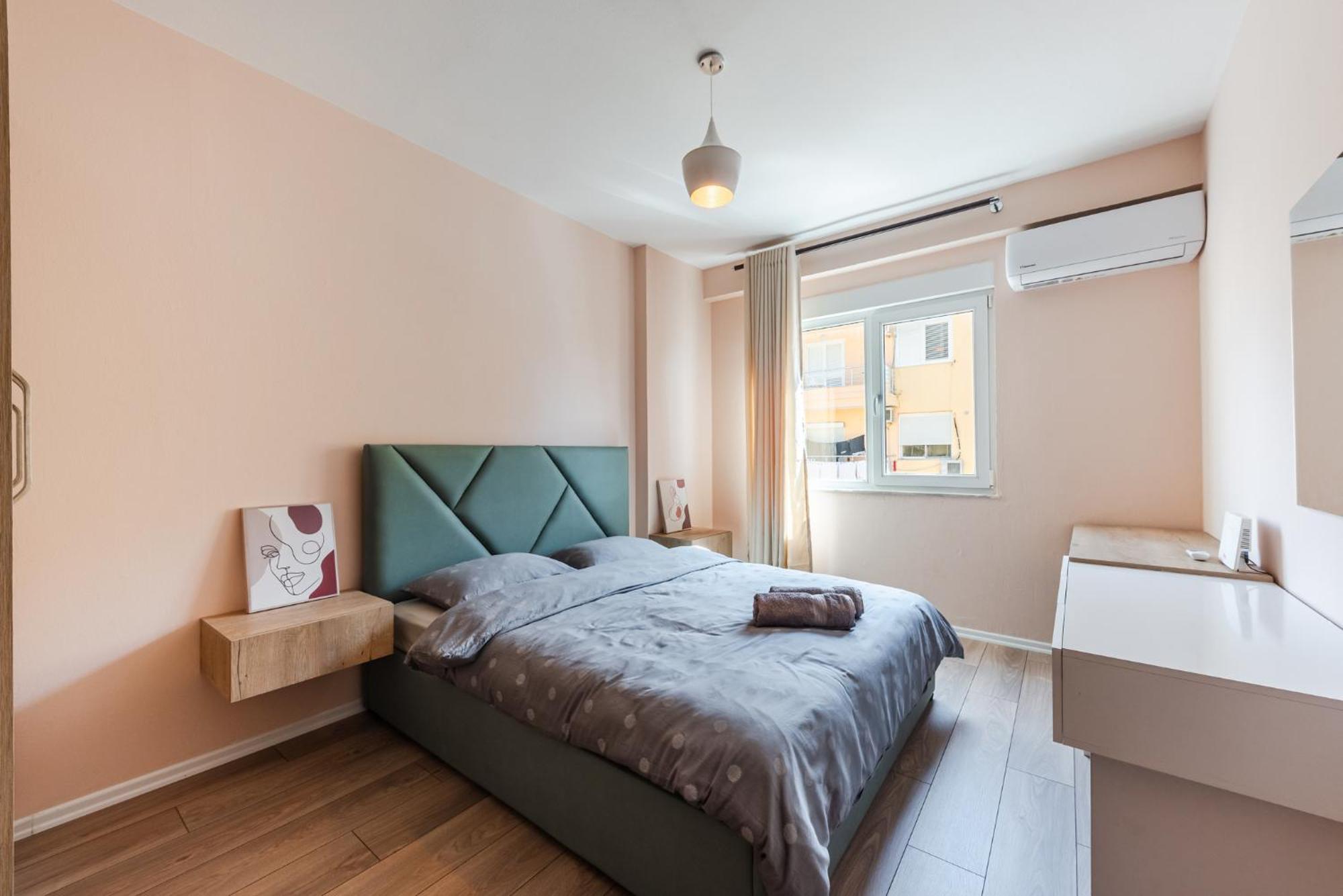 Sunny Central Apartment ดูร์เรส ภายนอก รูปภาพ