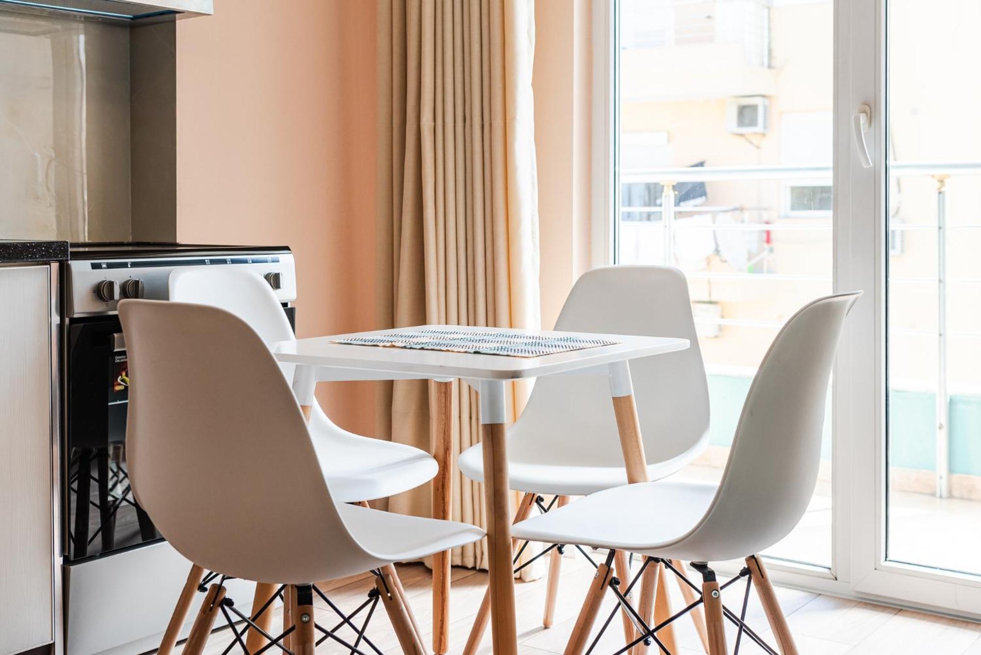 Sunny Central Apartment ดูร์เรส ภายนอก รูปภาพ