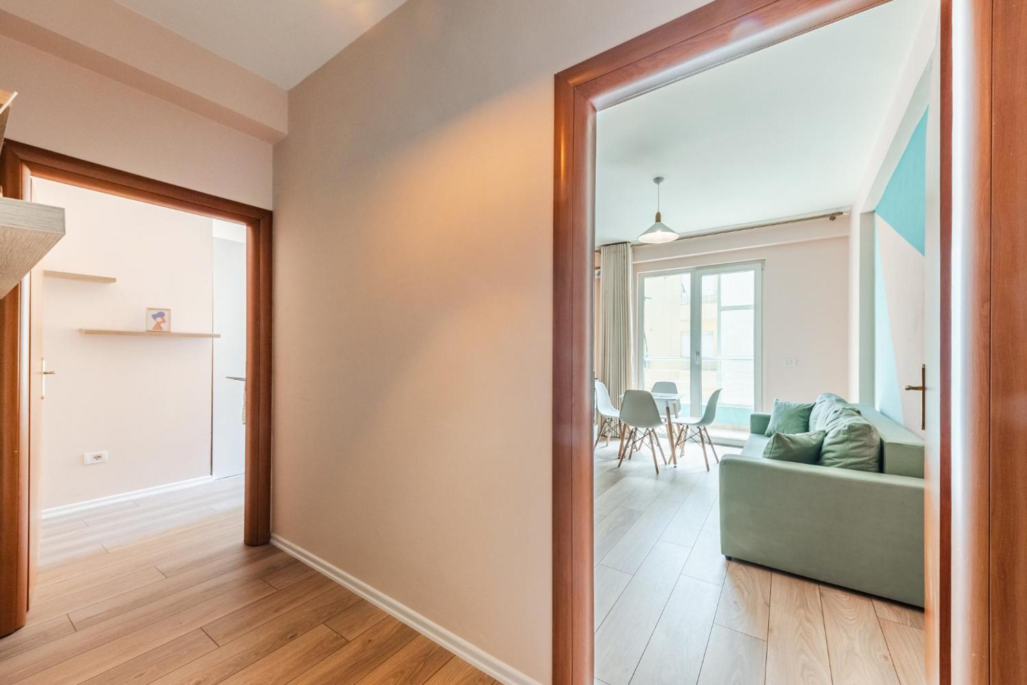Sunny Central Apartment ดูร์เรส ภายนอก รูปภาพ