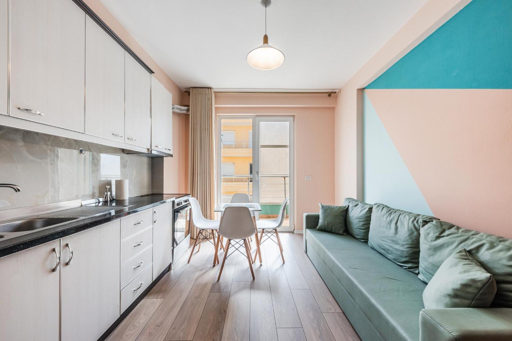 Sunny Central Apartment ดูร์เรส ภายนอก รูปภาพ