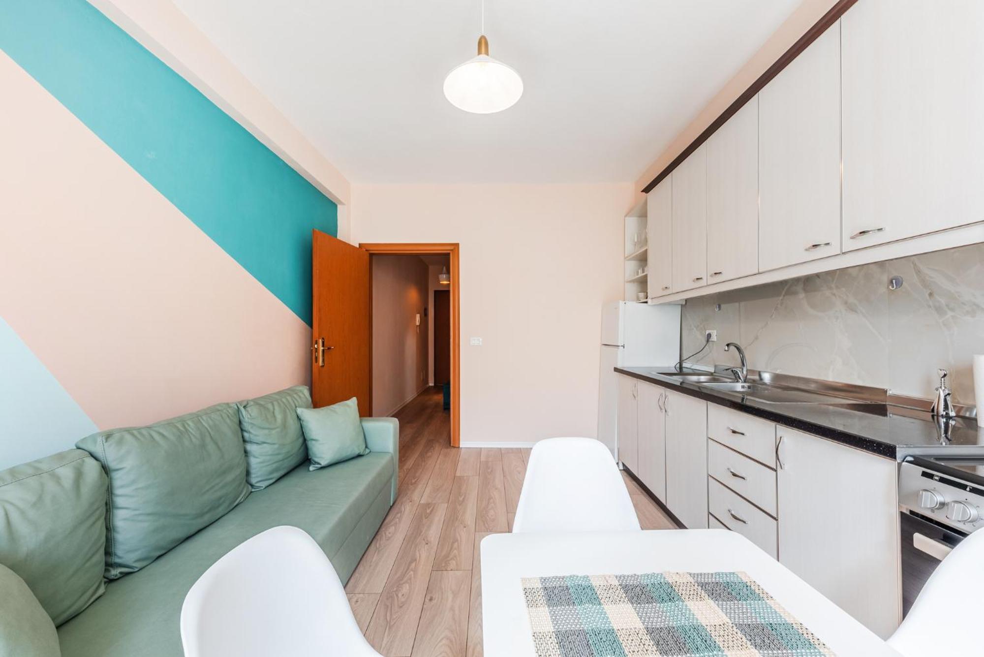 Sunny Central Apartment ดูร์เรส ภายนอก รูปภาพ