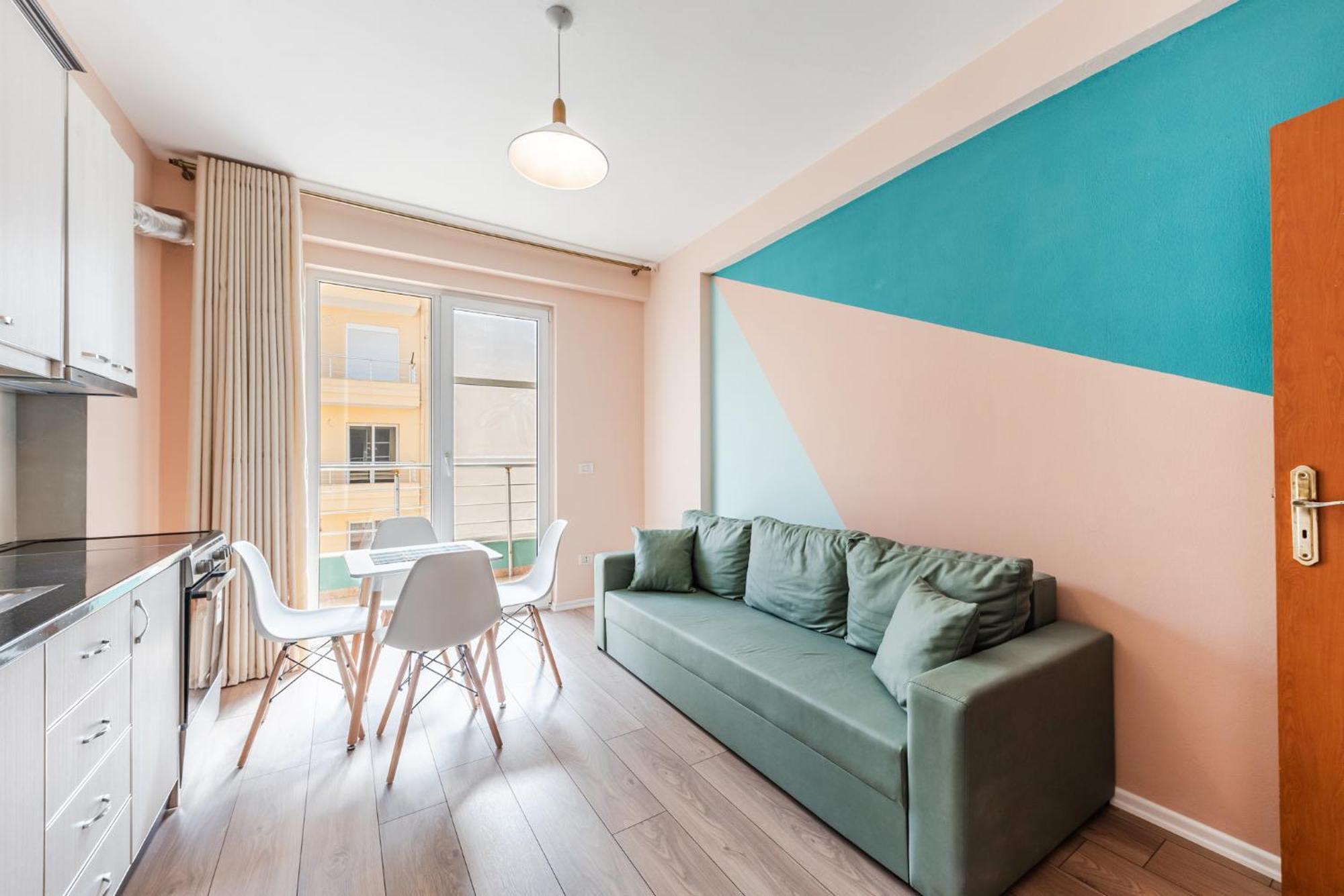 Sunny Central Apartment ดูร์เรส ภายนอก รูปภาพ